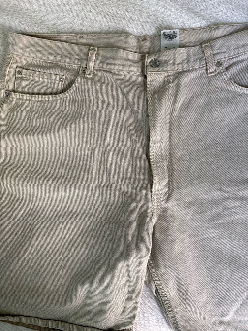 Classic Levi's Brown Leather Patch with Red Logo
